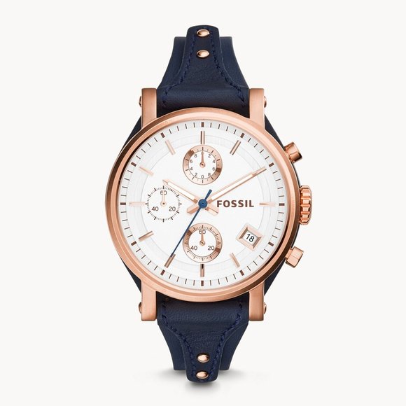 FOSSIL CHRONOGRAPH BOYFRIEND WATCH - Picture 1 of 1
